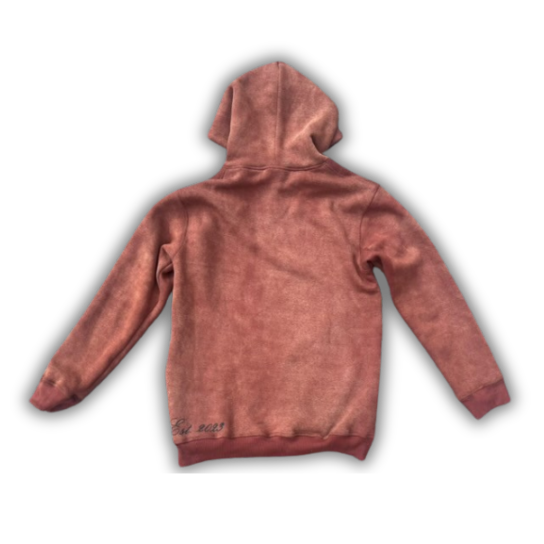 "SOIL" BROWN TRANQUIL HOODIE