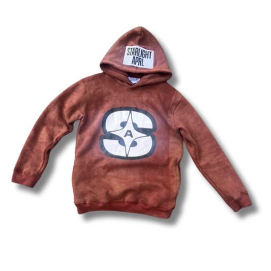 "SOIL" BROWN TRANQUIL HOODIE