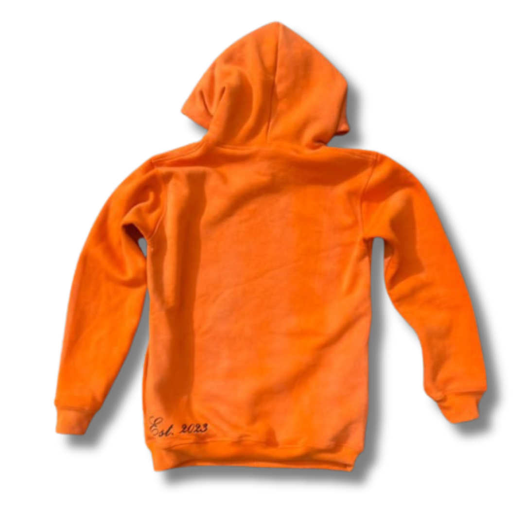 "PUMPKIN" ORANGE TRANQUIL HOODIE