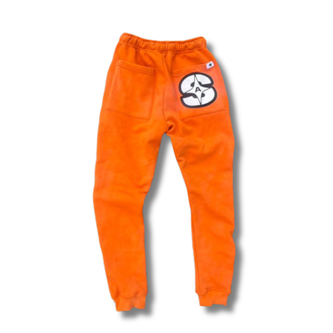 "PUMPKIN" ORANGE TRANQUIL SWEATPEANTS